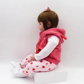 Jucării pentru copii Drăguț Păpuși Reborn Mediu de Simulare Copii Cadouri Creative 48Cm/60Cm Simulare pentru Sugari