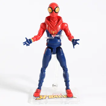 Spiderman Peter Parker Miles Morales Gwen Stacy Spider-Man 2099 PVC figurina de Colectie Model de Jucărie