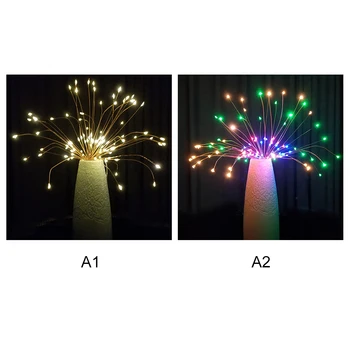 200 LED-uri Lumini Șir de Artificii Decorative Lumini de Basm Vacanta de Craciun Petrecere de nunta Lumini de Gradina în aer liber, Lămpi de Crăciun