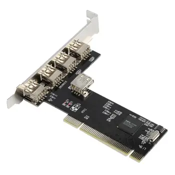 VODOOL 4 Porturi PCI-E cu HUB USB 2.0 PCI Express Card de Expansiune Adaptor Convertor Calculator Laptop cu Mașina Adauga Gratuit de Pe Card