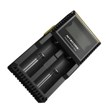Original Nitecore D2 Încărcător de Baterie LCD Inteligent de Încărcare pentru 18650 14500 16340 26650 O AA Baterii AAA Încărcător 12V cea Mai buna Calitate