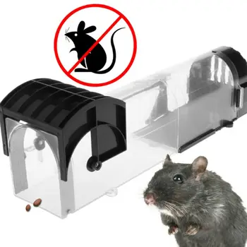 Reutilizabile Mouse-ul Capcana din Plastic transparent Inteligent Nu Ucide Rozătoare Prinzător de Șoareci Șobolan Viu Capcana cușcă de Interior, în aer liber, de Control al Dăunătorilor