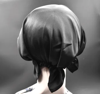 Delta Plain Mătase Mătase Subțire De Păr Pălărie De Mătase Capac De Sex Feminin Respirabil