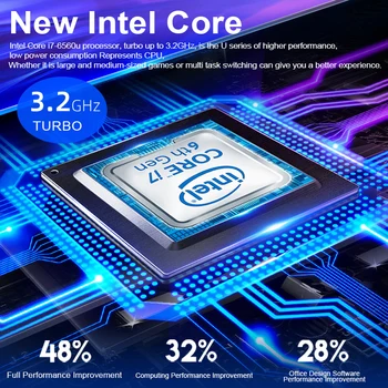 DDR4 16GB M. 2 NVME SSD 256GB 512GB 1TB Ultrabook Metal de Calculator 2.4 G/5.0 G Bluetooth procesor Intel Core I7-6560U Windows 10 laptop de gaming