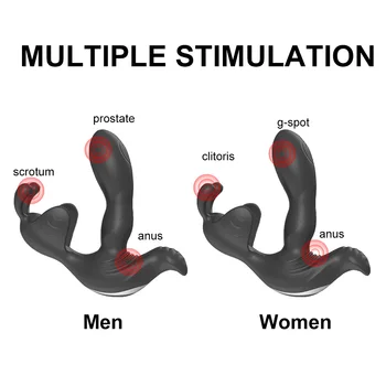 OLO de Control de la Distanță ușor de Purtat Fluture Vibrator Butt Plug Anal, Vagin Stimulator Clitoris Jucarii Sexuale pentru Femei