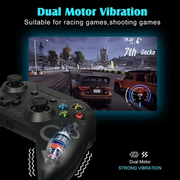 Wireless Gaming Controller Gamepad Dual Motor de Vibrații 600 mAh Joystick Gamepad-uri De Xbox One/One S/X/P3/Windows
