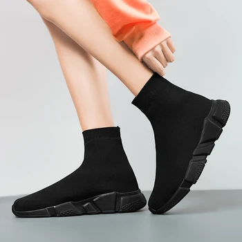 De Vânzare La Cald Șosete, Adidași Bărbați Respirabil Sport Șosete Cizme De Iarna Femei Casual Pantofi De Alergare Usoara In Aer Liber Pentru Jogging Formatori