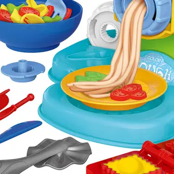 Manual DIY Bucătărie Aluat, Plastilină Playset Instrument Bucatarie Copii Simulare Culoare Aluat de Tăiței Filtru de Mașină Pretinde Jucărie Set Cadou