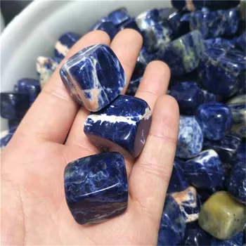20-30mm cristal minerale naturale cristal de cuarț albastru sodalit scazut piatra cub de cristal pentru rezervor de Pește decor