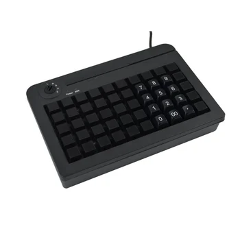 KB50 Cu 50 de switch-uri Toate tastele pot fi programate cu 255 de caractere 6 segmentul de electronice blocare Tastatură POS