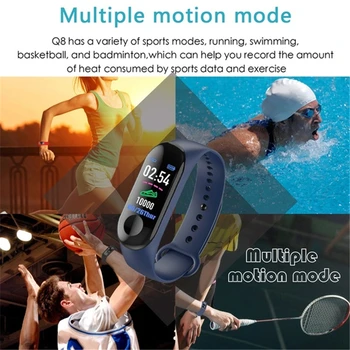 M3 Sport Inteligent Brățară Electronică Monitor de Ritm Cardiac Impermeabil Cadouri pentru Anul Nou Tracker de Fitness Ceas Pentru Barbati Femei
