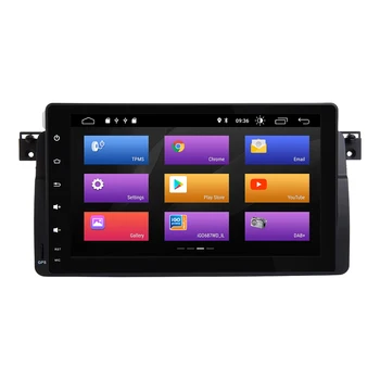 Josmile Auto Multimedia Player 1 Din Android 10 Pentru BMW E46 M3 Rover 75 Coupe Navigare GPS DVD Auto Radio 318/320/325/330/335