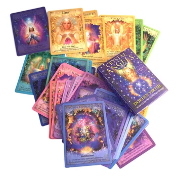 Pentru Joc de Petrecere 44 Buc Oracle Crystal Îngeri oracle carduri de Joaca Carduri Oracle Carduri de Bord Punte Jocuri