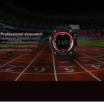 EX16 Ceas Inteligent Moda Sport Bratara IP67 rezistent la apa Cronometru Timp de Așteptare de Camuflaj în aer liber, Bluetooth V4.0 Smartwatch