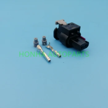10 buc 2 Pin senzor de impact conector impermeabil auto prize 4F0973702/0-2112986-1/1-1718643-1