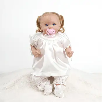 RBG 20 de Centimetri Bonnie Renăscut Baby LoL Drăguț Nou-născut Realiste Bebe Jucarie Vinil în Viață Papusa Surpriză Jucarii Cadou Pentru Copii Fata