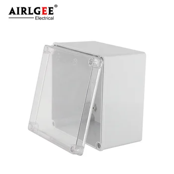 200*200*130mm înaltă calitate rezistent la apa cutie de joncțiune capac transparent cutia de distribuție cutie de plastic cutie de cablu cutie de control splash