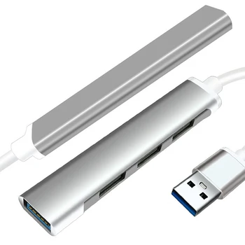 4 Port Hub USB 3.0 Ultra Slim de Date Hub USB 2.0 pentru NoteBook-uri Mac Pro, Mac mini, iMac Surface Pro XPS PC-ul Flash Disk HDD Mobil