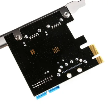 Carduri de expansiune Durabil USB 3.0 PCI Express de pe Panoul Frontal Cu Control Card Adaptor 4-Pini & 20 Pini