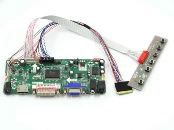 Yqwsyxl Control Board Monitor Kit pentru LTN116AT04 HDMI+DVI+VGA LCD ecran cu LED-uri Controler de Bord Driver