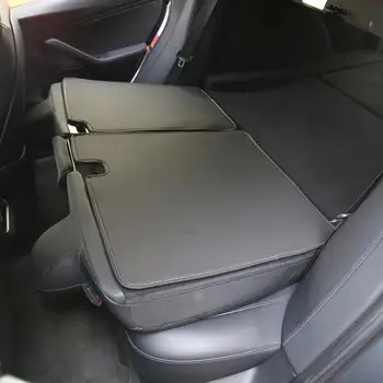 Bancheta din spate Protecție Pad Inodor Confortabil Protecție Pad cu Design Split Scaun Auto Perna Decor pentru Tesla Model 3