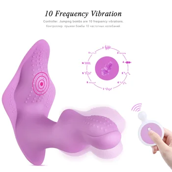 Portabil Vagin Masaj punctul G Ciorapi Vibratoare Pentru Femei, Stimularea Clitorisului de la Distanță fără Fir Erotic Adult Sex Toy USB de Încărcare