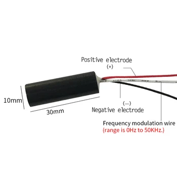 Modulație de frecvență 650nm 10mw linia roșie cu laser modulul PWM nivel cu laser de măsurare senzor transmițător de poziție marcaj 0-50KHz