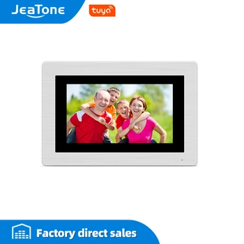 JeaTone 7 inch WIFI IP Video interfon Interfon cu Fir Singur monitor Sistem de Acces Control cu Ecran Tactil de Detectare a Mișcării