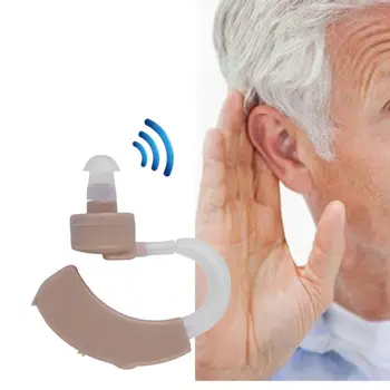1buc Ureche auditiv Mini Dispozitiv Volum Reglabil Voce Sunet Amplificator Accesoriu Auzi Clar pentru the Elder Surd Sida Îngrijire