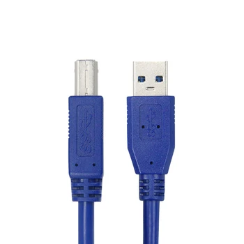 USB 3.0 Cablu de Imprimantă de sex Masculin a B de sex Masculin Cablu de Date de Mare Viteză de 1,5 m 3m 5m Universal de Date USB de Încărcare