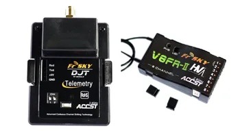 Original FrSky DJT 2.4 Ghz Combo Pack pentru JR/Flysky/ Turnigy 9XR w/ Telemetrie Modulul & V8FR-II-RX
