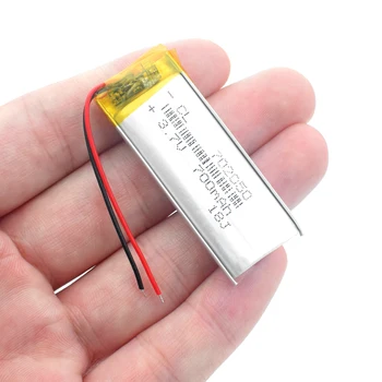 2 buc PLIB 700mAh 702050 3,7 V Litiu-Polimer Li-Po baterie Reîncărcabilă Li-ion Baterie Pentru PAD Bluetooth Cosmetice si de Masaj Instrument