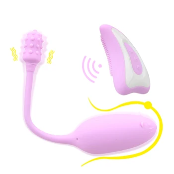 IKOKY Vagin Stimulare Clitoridiana Vibrator de Masaj de San Vibrator Wireless Telecomanda Multifunctionala Vibratoare Ou de G-spot