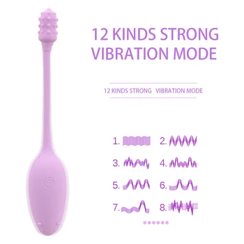 IKOKY Vagin Stimulare Clitoridiana Vibrator de Masaj de San Vibrator Wireless Telecomanda Multifunctionala Vibratoare Ou de G-spot