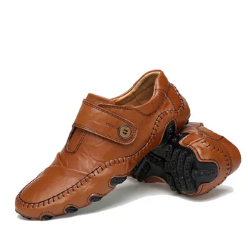 NPEZKGC Moda Stil Britanic Oameni de Cauzalitate Pantofi din Piele Alunecare Pe Pantofi pentru Bărbați de Înaltă Calitate Mocasini Pantofi de om Zapatos Hombre
