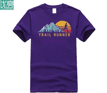 2020 Nou Casual De Vara Tricou Trail Runner - Stil Retro Vintage Evacuări T-Shirt