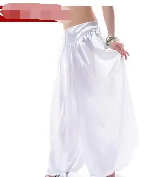 1buc/lot femeie Sexy Satin Costum Belly Dance Tribal Pantaloni Egiptean Harem Pant culoarea bomboane