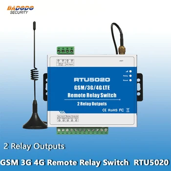 GSM 3G 4G SMS-uri fără fir control de la Distanță Releu Comută RTU5020 cu 2 Ieșiri pe Releu de la distanță pentru a comuta PE/de PE dispozitivele de acționare a pompei