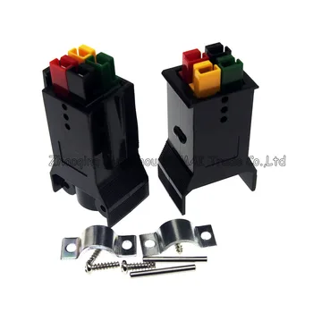 Noi 4 Pin/poli 30A 600V PCB Conector de Alimentare Bateriei modulului Plug&soclu,4P UPS de putere module,4 culori se Amestecă