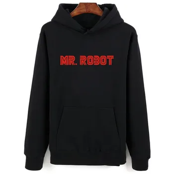 Mr Robot Hanorace Moda Streetwear Scrisoare De Imprimare Hanorace Barbati Femei Toamna Vrac Cald Hanorac Harajuku Populare, Hip-Hop, Jachete
