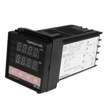 Ieșire Analogică 0-5V Universal Termocuplu PT100 Intrare Digital PID Controler de Temperatura termostat de Căldură Rece cu Alarmă