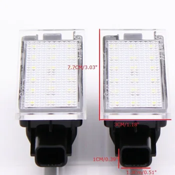 2X LED-uri de Lumină de inmatriculare Lampa Pentru Smart Fortwo 453 Coupe C453 Cabriolet A453 Consum Redus de Energie Durabil Și Practic de Afolosi