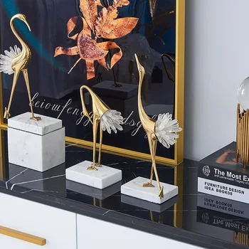 Lumina Modern de Lux Cristal de Macara Accesorii Decor Nou Stil Chinezesc Acasă Living Vin Cabinet TV Cabinet Decor