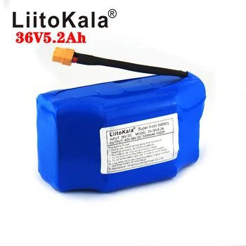 LiitoKala 36V 5.2 ah Baterie cu Litiu de Mare Scurgere de 2 roți Scuter Electric Echilibrare Baterie Pentru Auto-echilibrare se Potrivesc de 6,5 
