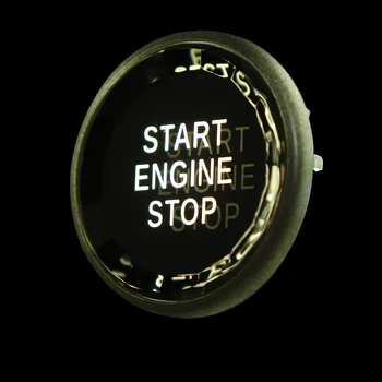 Mașina Începe Aprindere Buton Capac de Cristal Buton de Comutare Pentru Jaguar cu o singură atingere de buton de pornire în centrul Anti-Decopertarea
