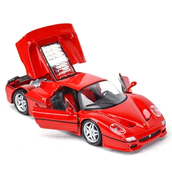 Bburago Scara 1:24 Ferrari F50 Aliaj Vehicul De Lux Masini De Turnat Sub Presiune Model De Colectare De Jucării Cadou