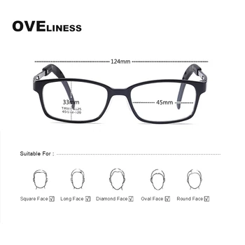 TR90 miopie optice rama de Ochelari boy fata de baza de Prescriptie medicala ochelari de vedere copii moale ochelari de limpede transparent ochelari copii