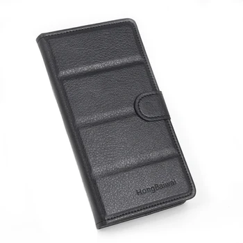 Pentru Alcatel One Touch Idol 2 Mini 6016 Caz de Telefon Husa Flip Culoare Pură Lichee Model Portofel din Piele PU de Acoperire în Numerar/Card Sloturi