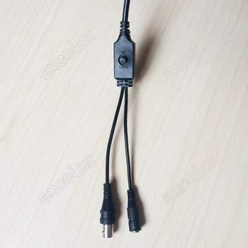 10BUC/Lot 80cm 11Pin de sex Feminin Video BNC DC12V Putere de Control Meniu OSD Coadă Cablu Analogic CCTV aparat de Fotografiat Module de Bord Butonul de Joystick