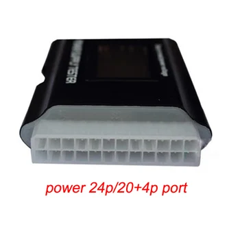 Verifica Rapid Digital LCD Banca de Putere de Aprovizionare Tester Calculator 20/24 Pin de Alimentare Tester Suport 4/8/24/ATX 20 Pini Interfață FIERBINTE
